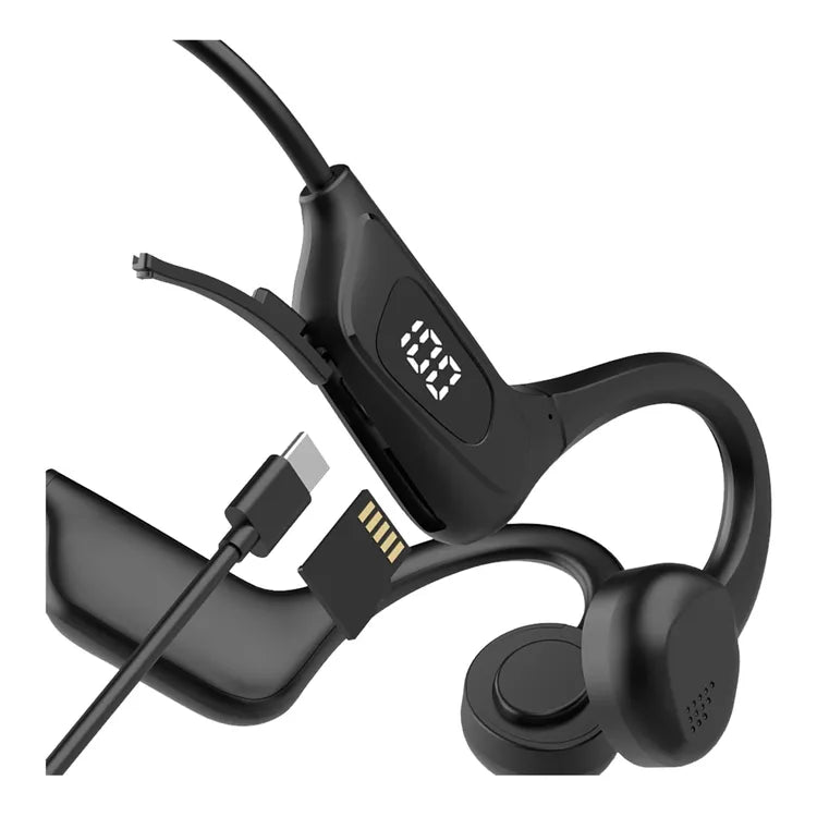 AUDÍFONOS INALÁMBRICOS S9 – CONDUCCIÓN ÓSEA PARA DEPORTE Y MOVIMIENTO INTENSO