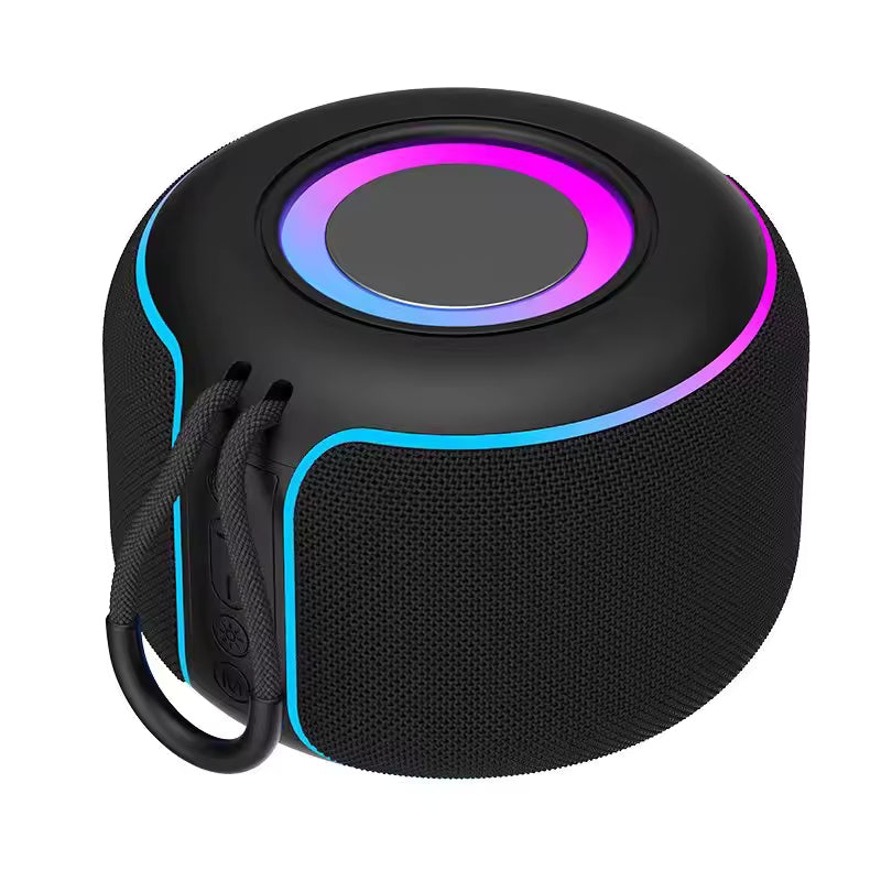 Altavoz Bluetooth Portátil Sooyn con Iluminación Rítmica y Sonido Potente