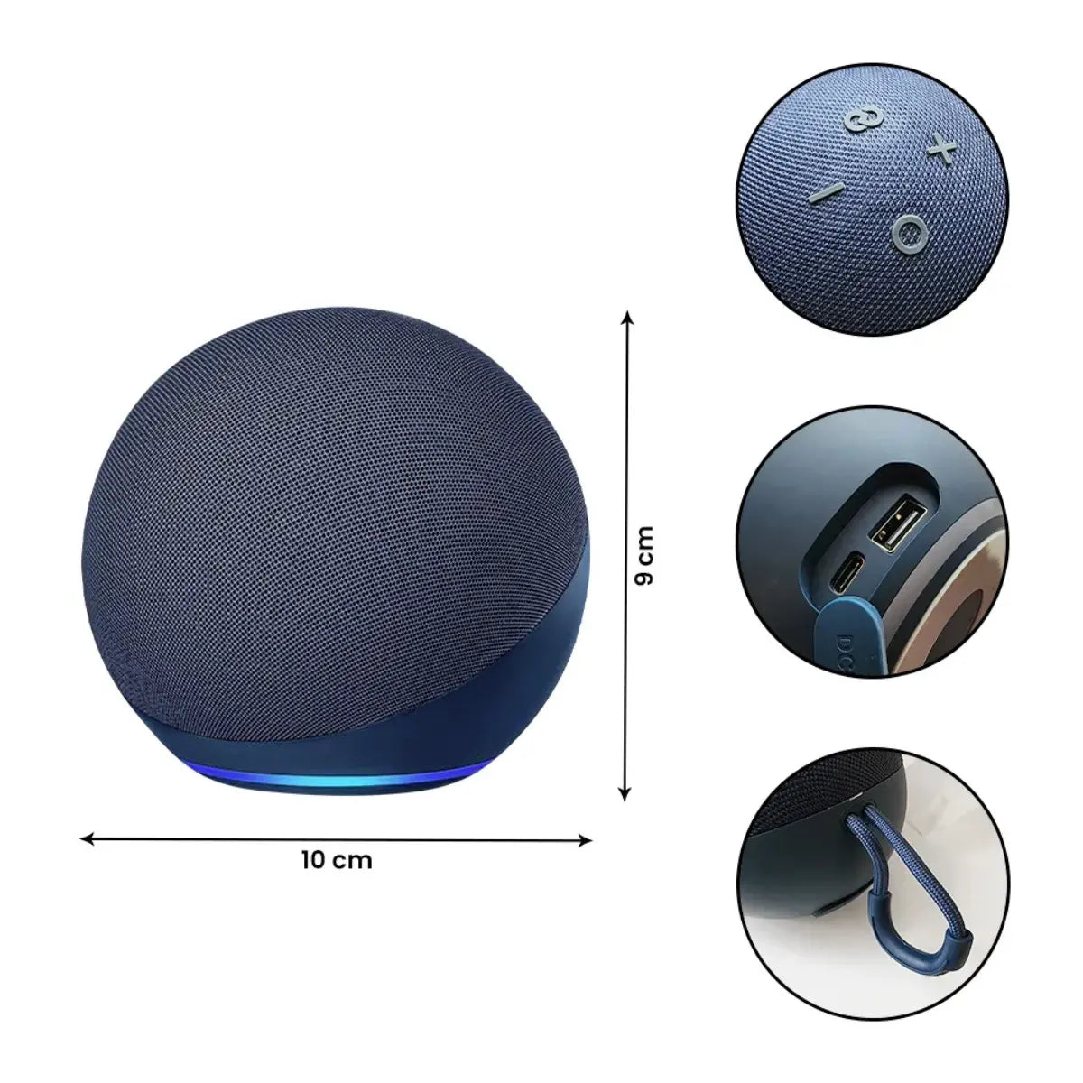 Altavoz Portátil Alaxe Dof